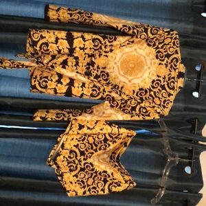 New Versace Short Suit